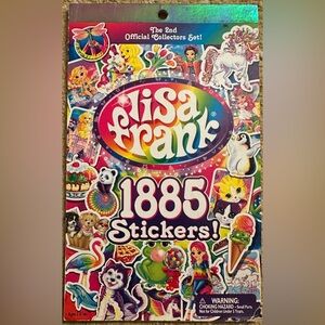 Lisa Frank 2nd Official Collectors Set, 1885 Stickers